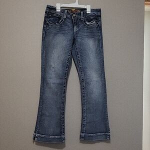 Maurices Blue Boot Cut Jeans with Flare